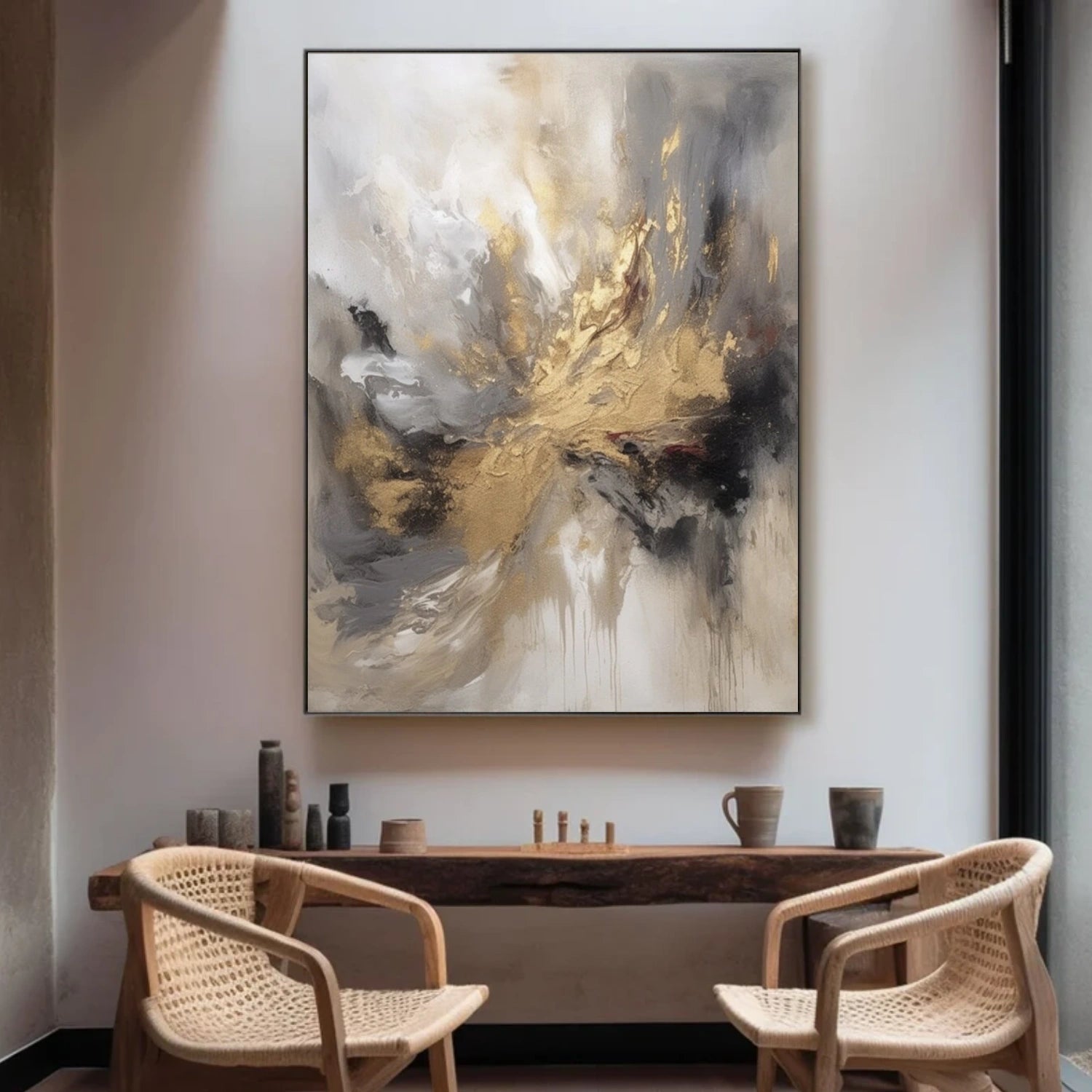 Abstract Canvas Art #WS773
