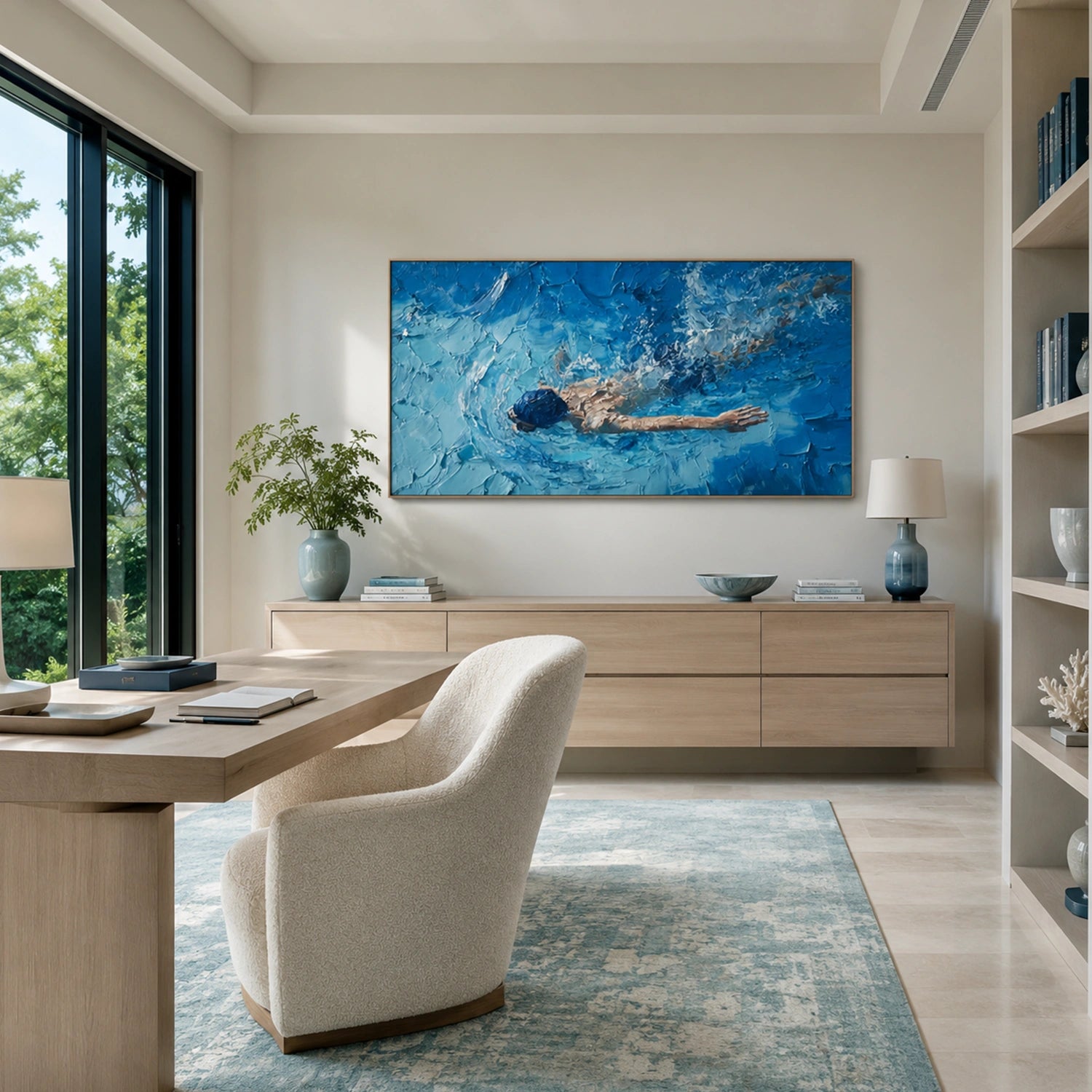 Swimming Sport Wall Art #SA108