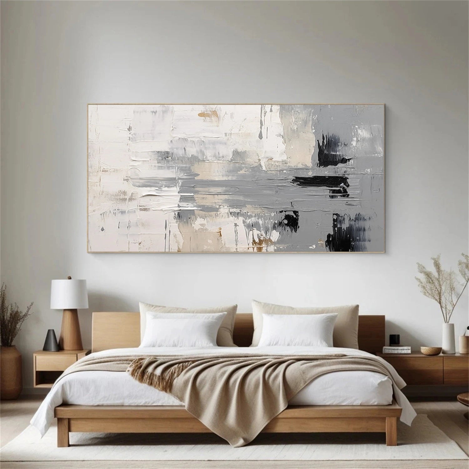 Abstract Textured Canvas Art #WS950