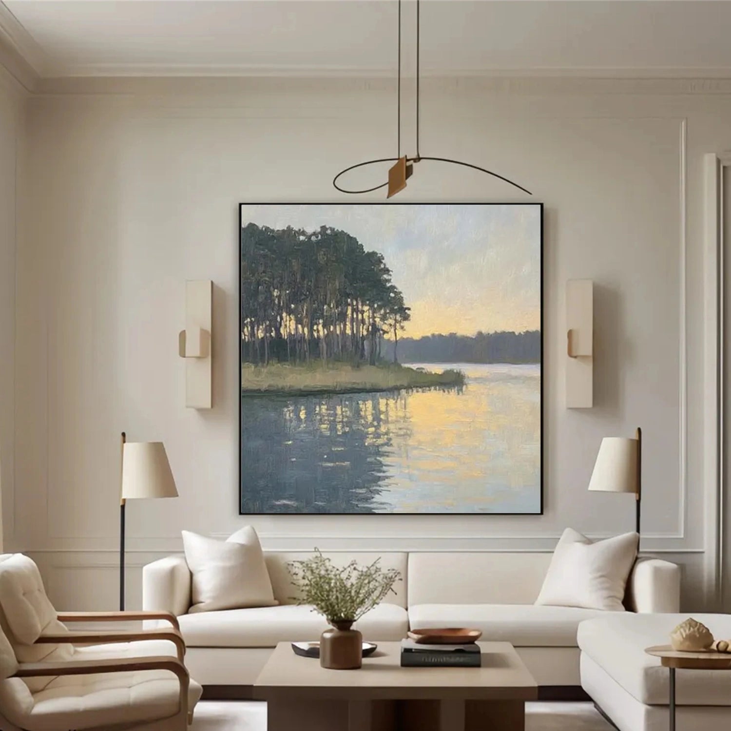 Sea & Sky Abstract Wall Art #MS168