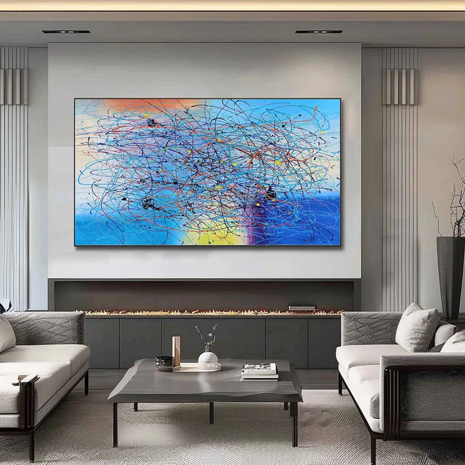 Pollock Art #JA004