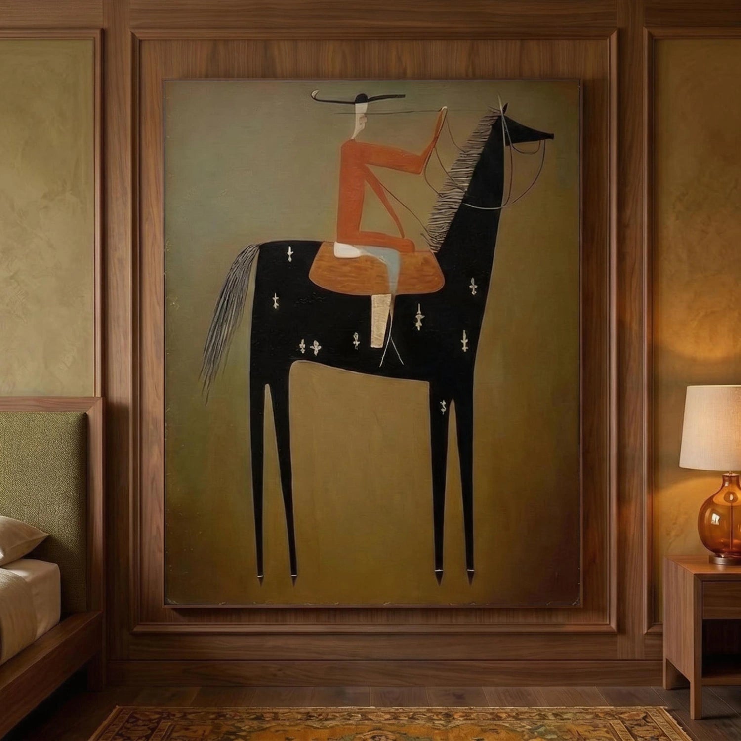 Vintage Americana Art #VA033