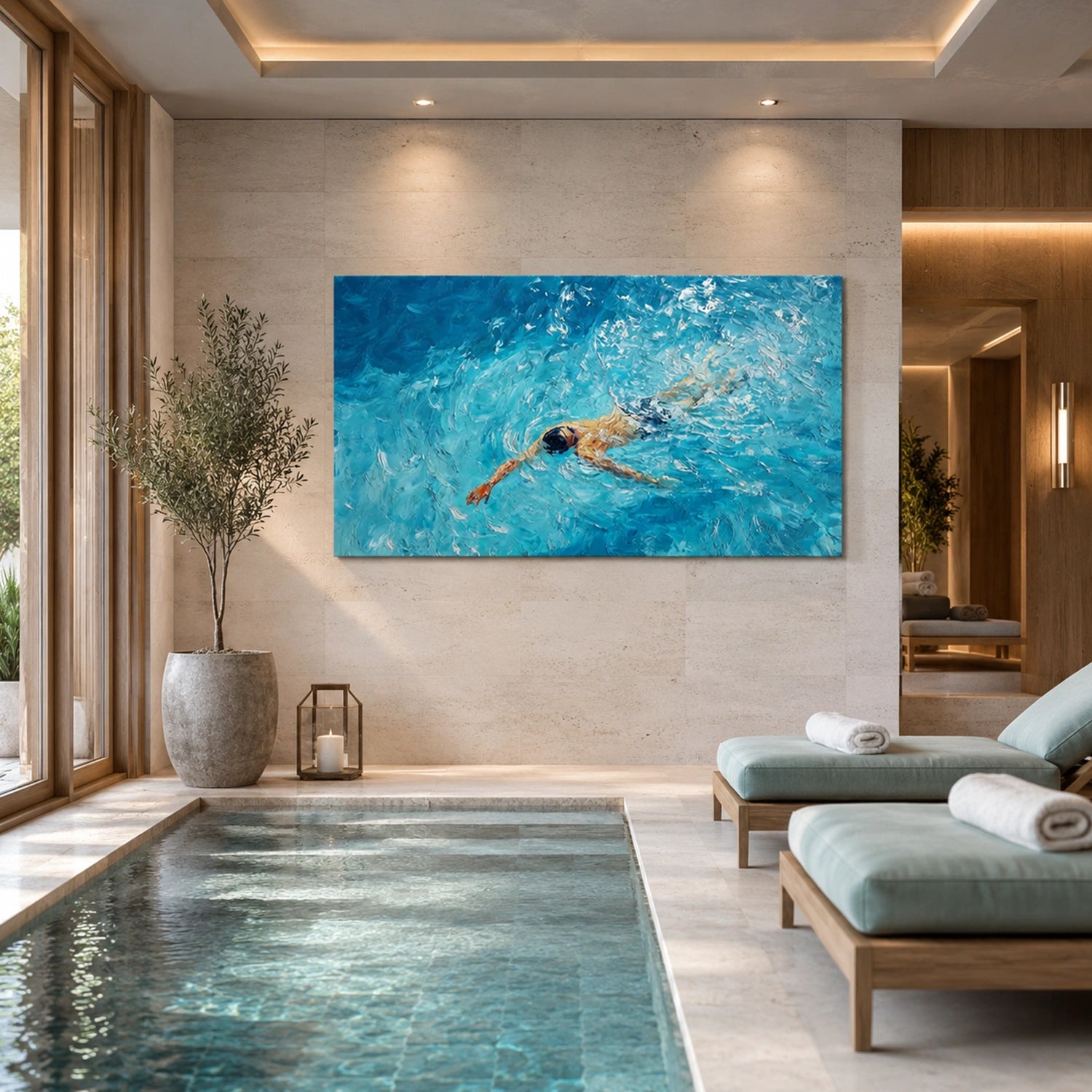 Swimming Sport Wall Art #SA109