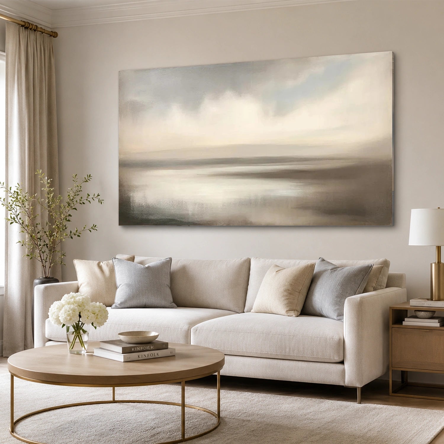 Sea & Sky Abstract Wall Art #MS357