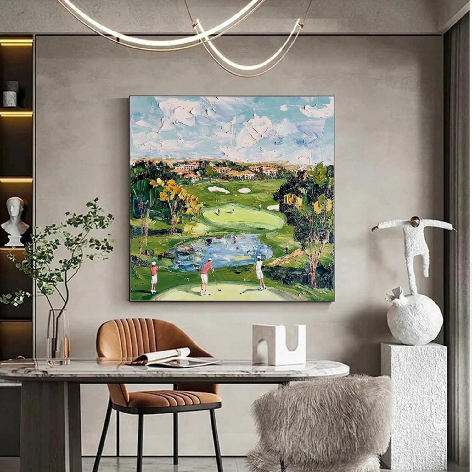Sport Textured Wall Art #SA033
