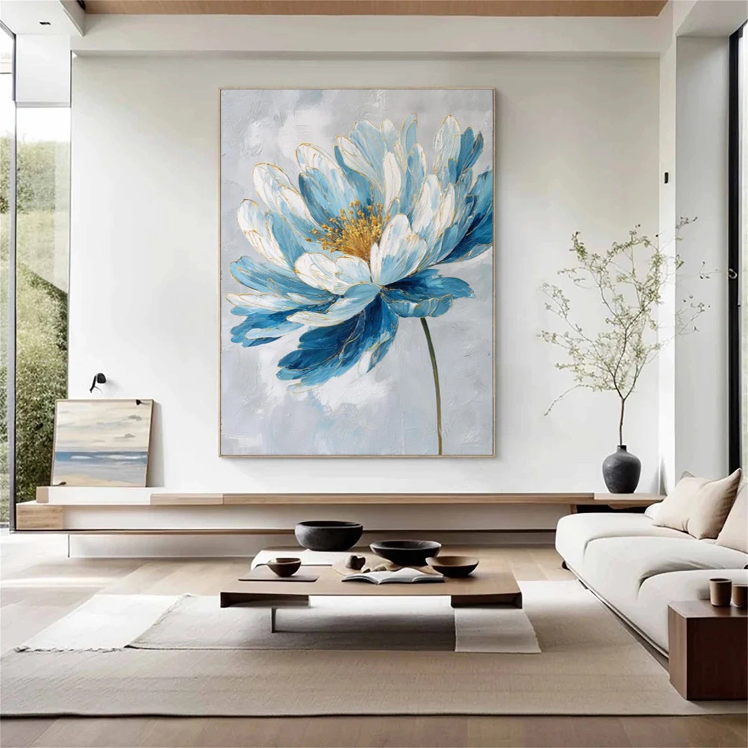 Flower & Tree Abstract Wall Art #ML220