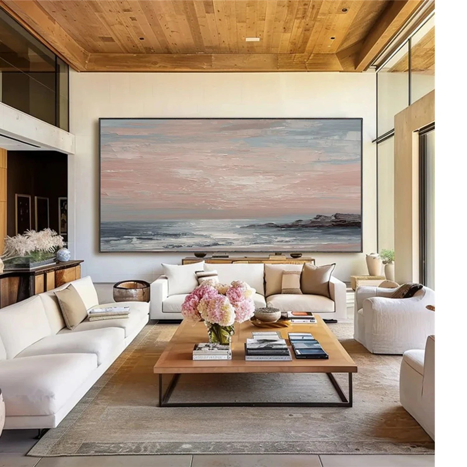 Sea & Sky Abstract Wall Art #MS260