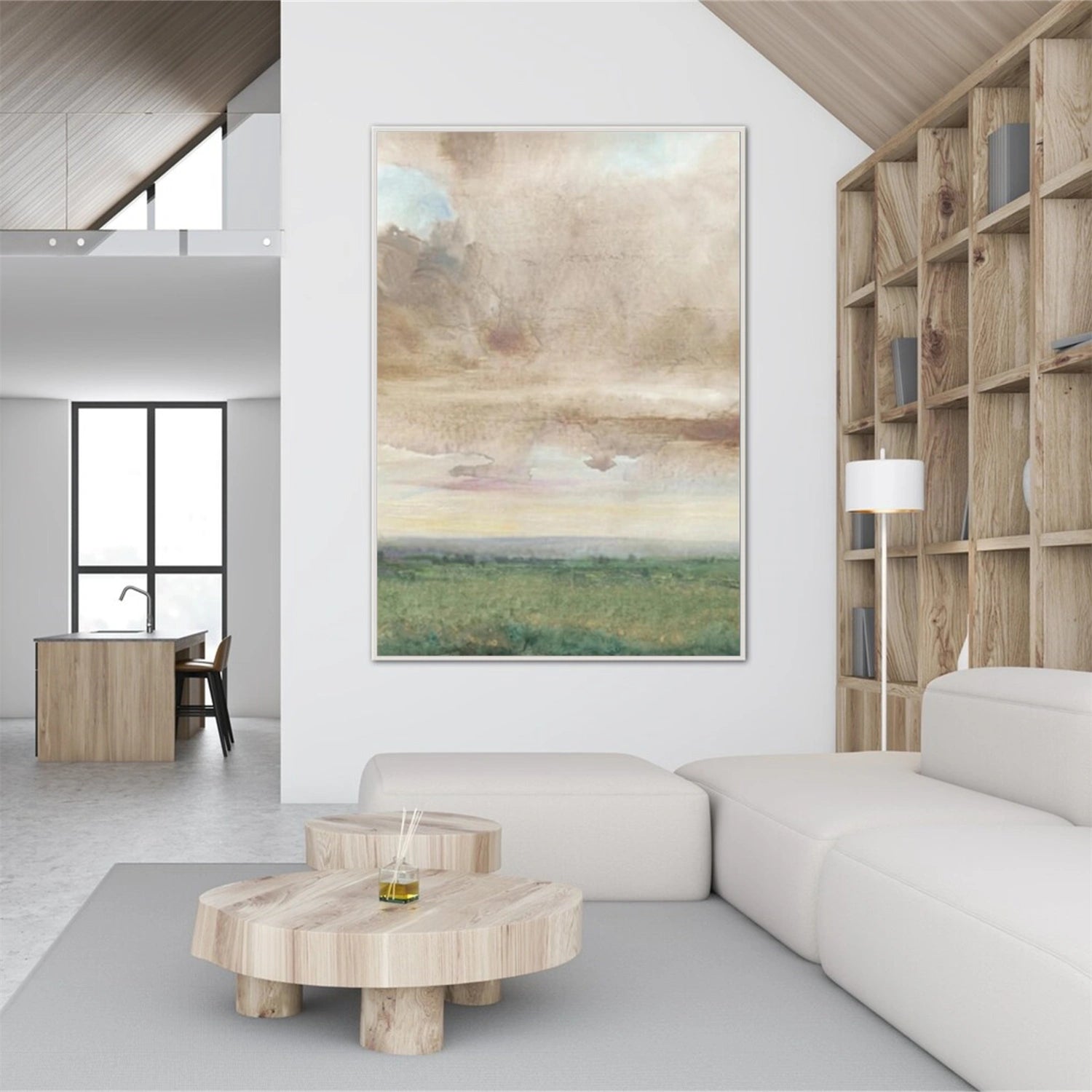 Abstract Canvas Art #WS963