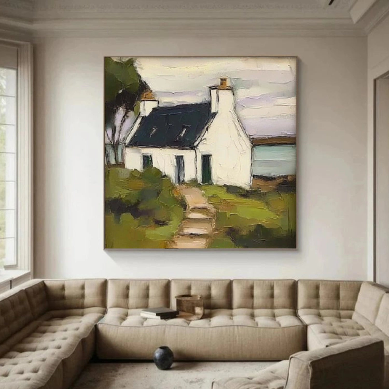 Abstract Canvas Art #WS800