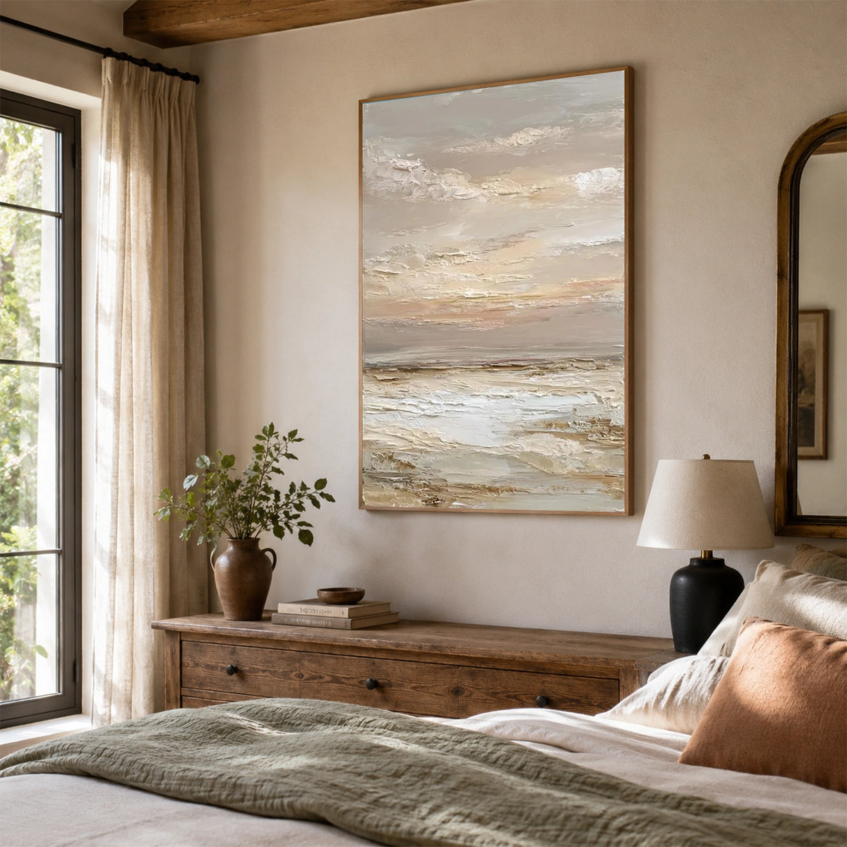 Sea & Sky Abstract Wall Art #MS368