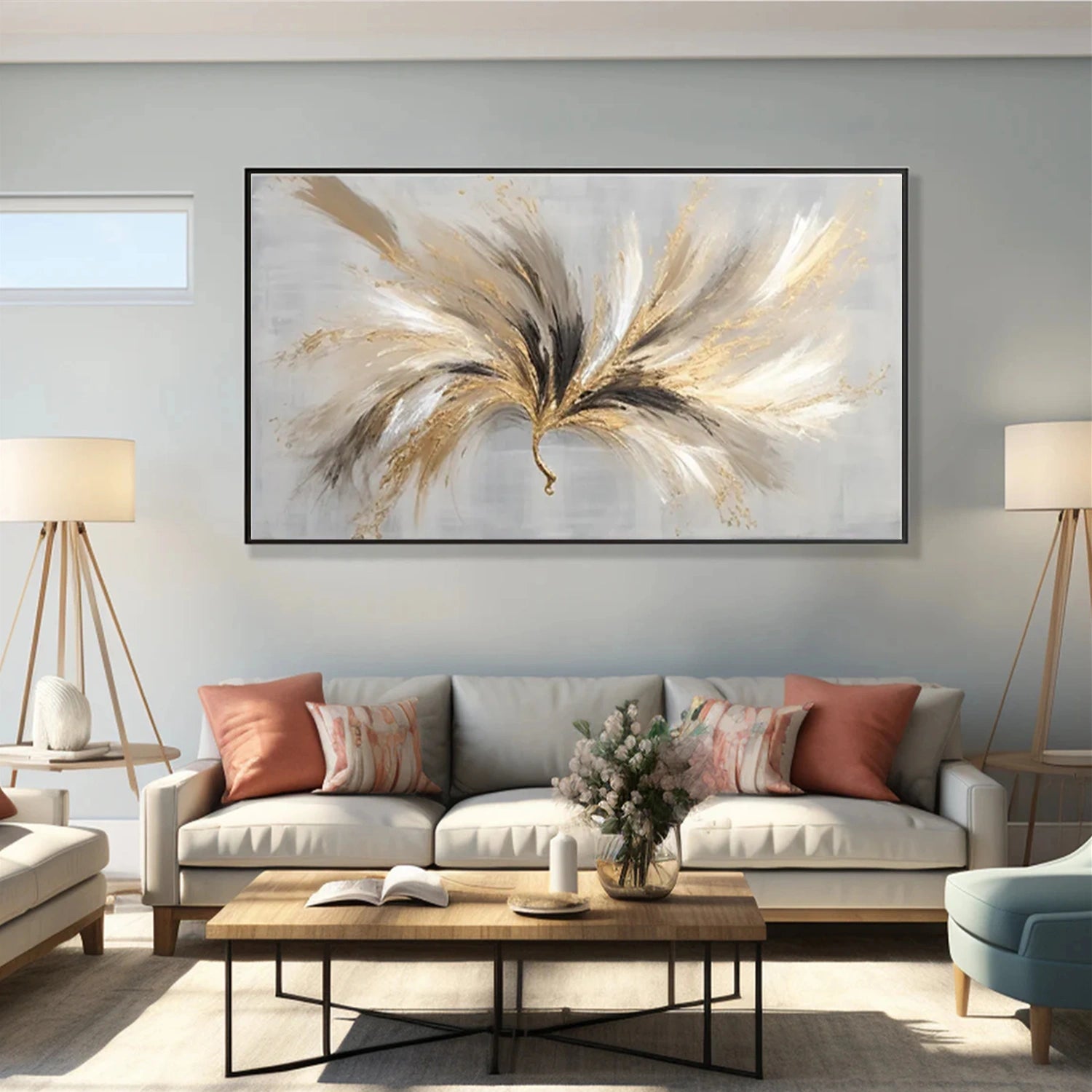 Abstract Canvas Art #WS655