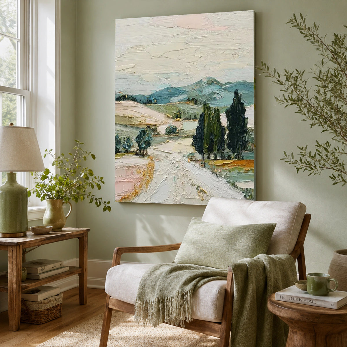 Flower & Tree Abstract Wall Art #ML293