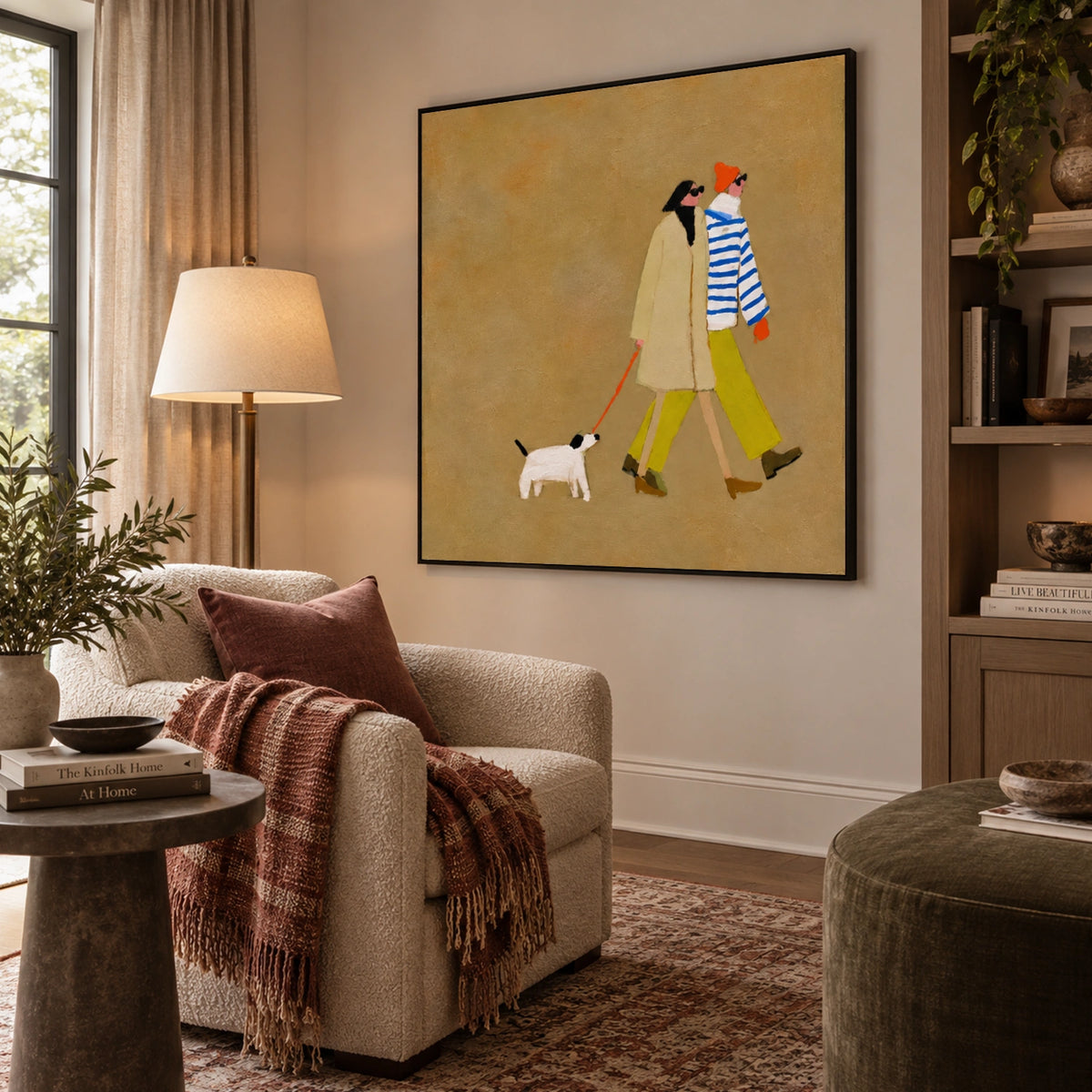 Abstract Portrait Wall Art #AP160