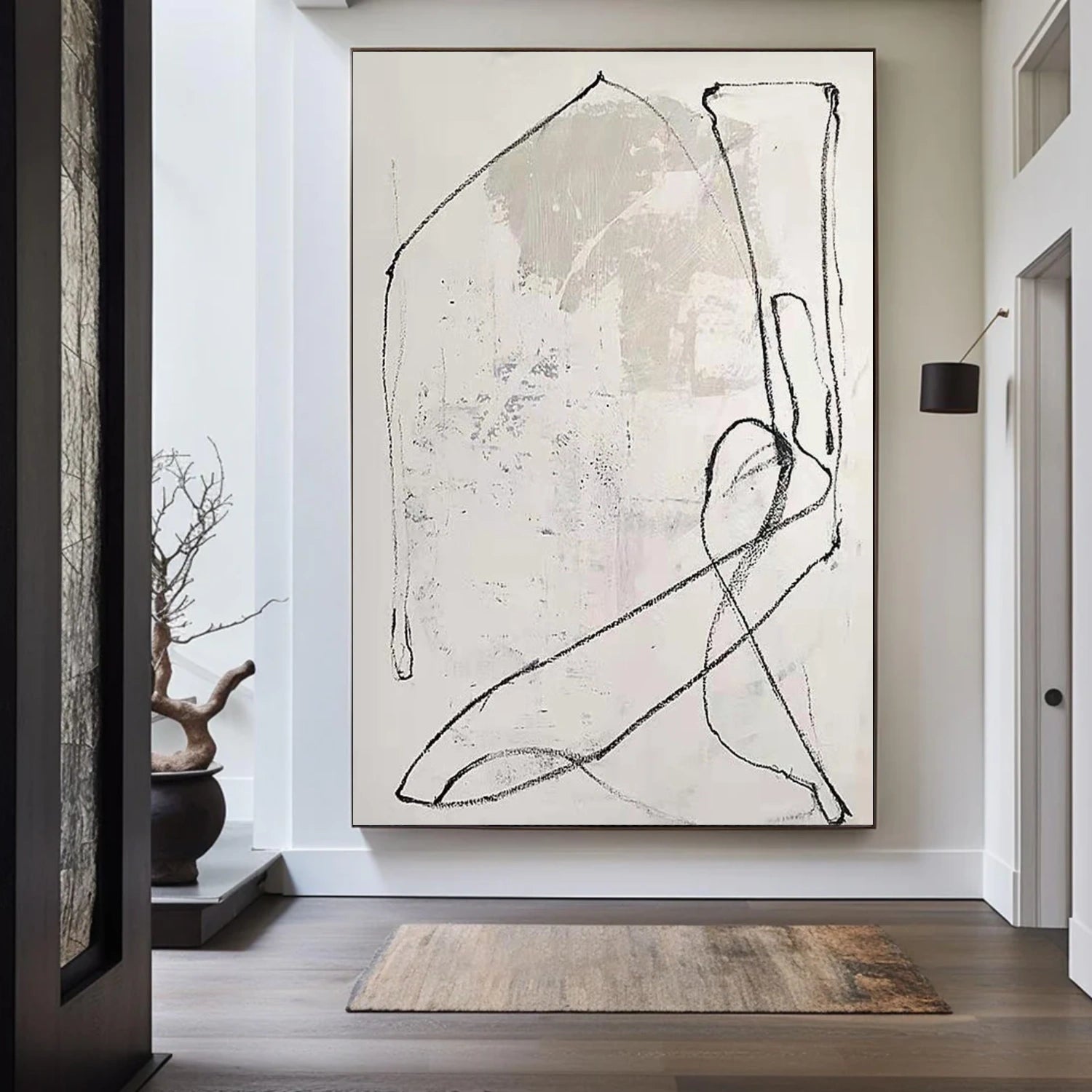 Abstract Canvas Art #WS911