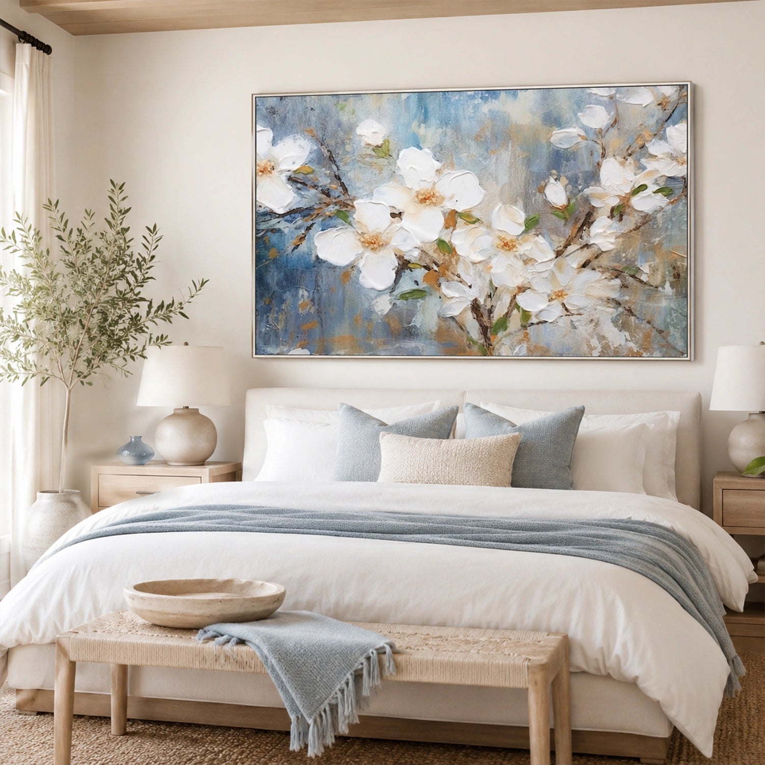 Flower & Tree Abstract Wall Art #ML277
