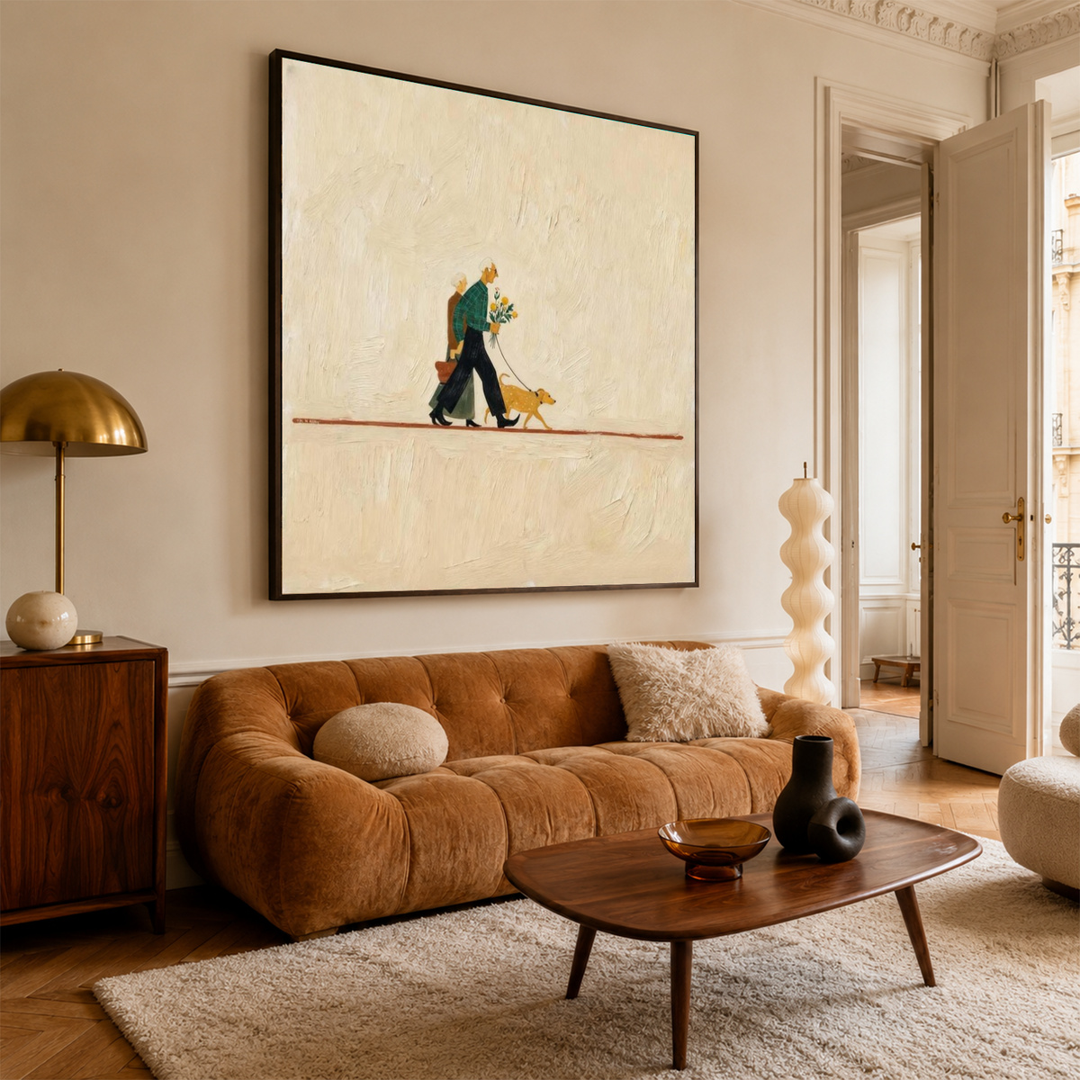 Abstract Portrait Wall Art #AP162