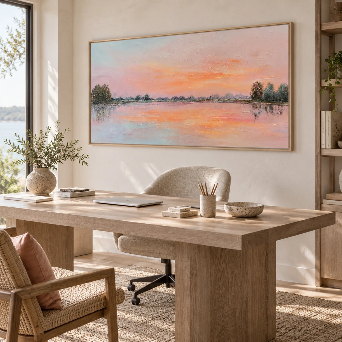 Sea & Sky Abstract Wall Art #MS364