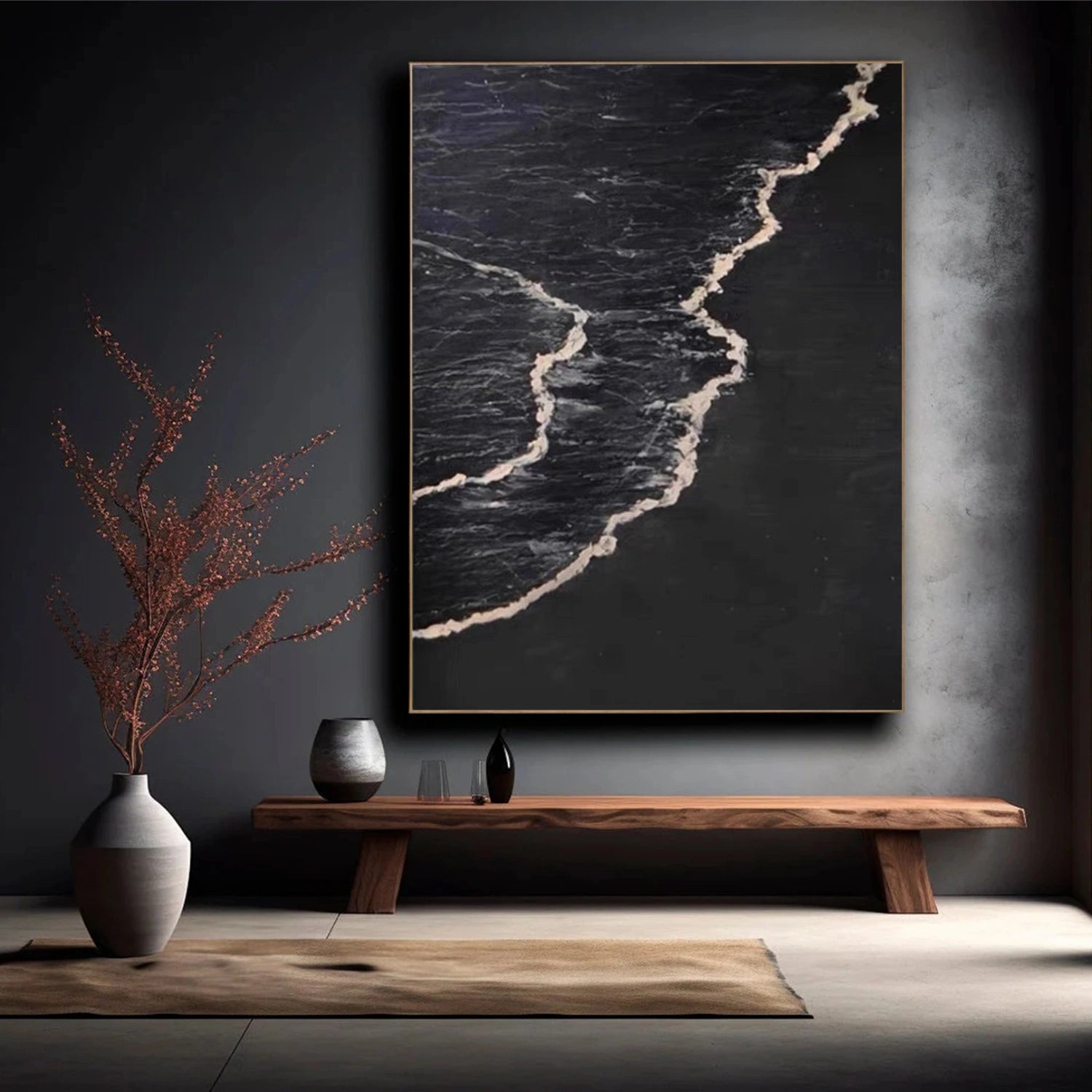 Sea & Sky Abstract Wall Art #MS209