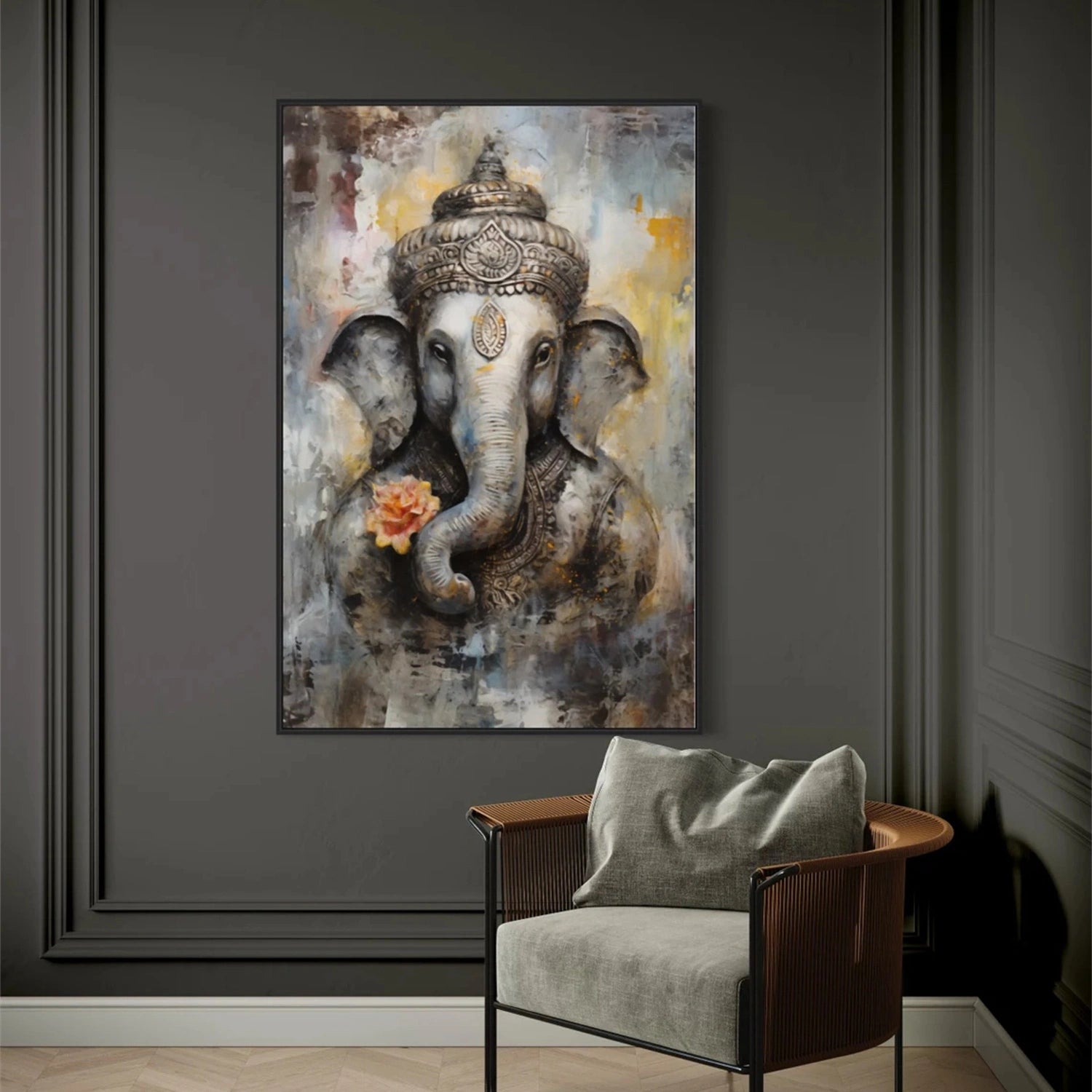 Colorful Abstract Animal Wall Art #AL059