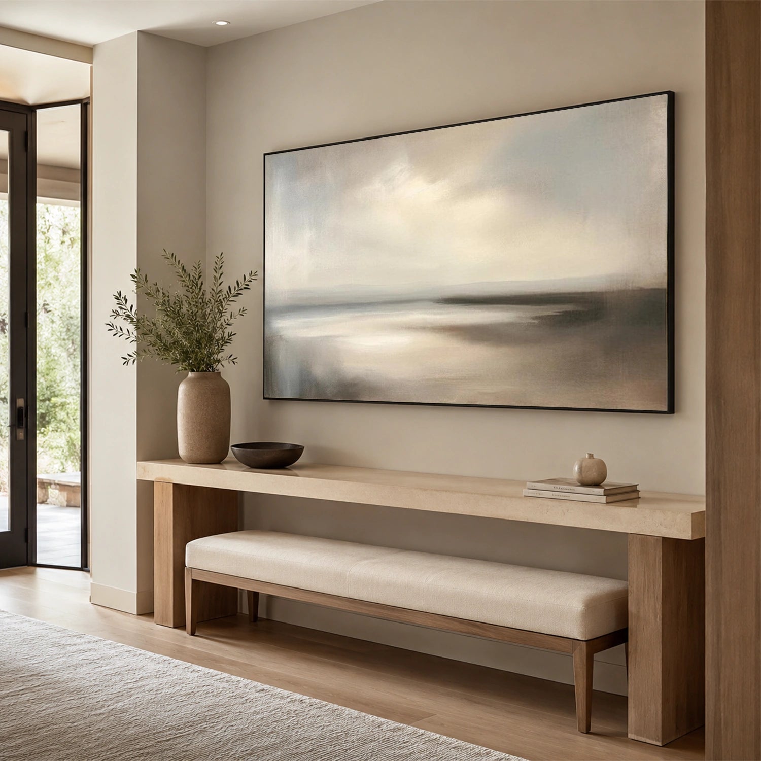 Sea & Sky Abstract Wall Art #MS354