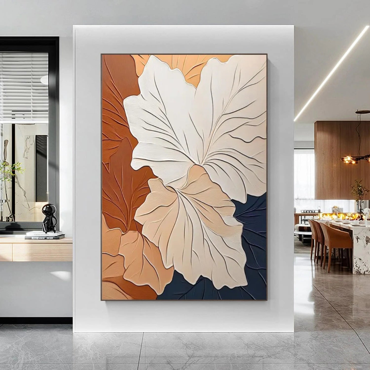 Flower & Tree Abstract Wall Art #ML163