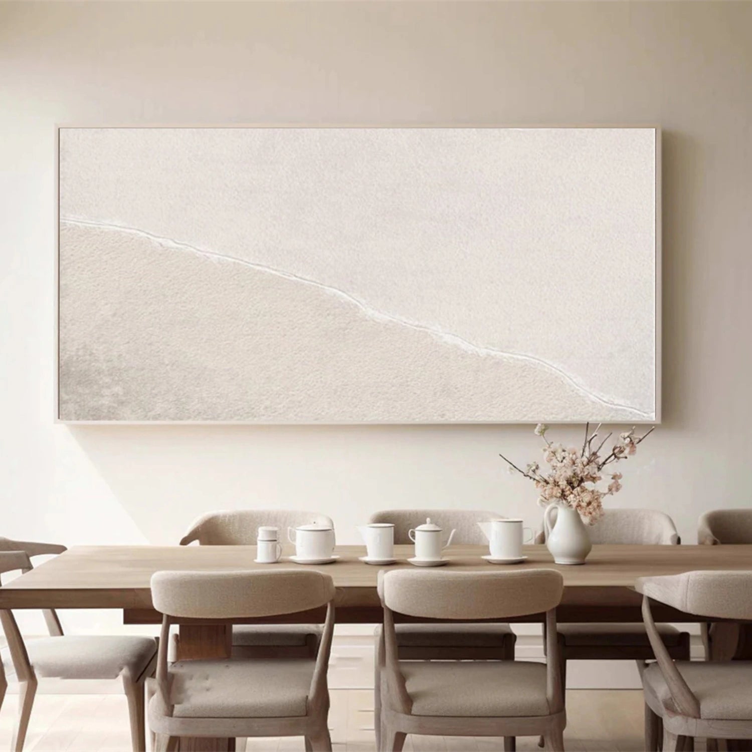 Minimalist Textured Canvas Art #MM382