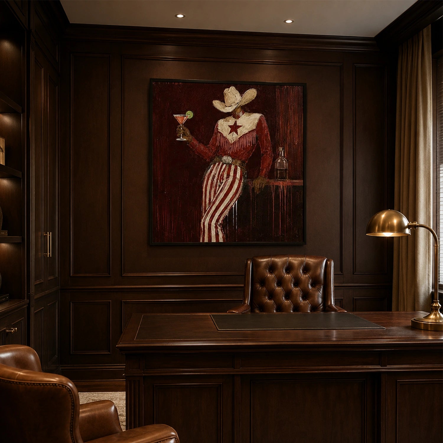 Western Cowboy Art #VA192