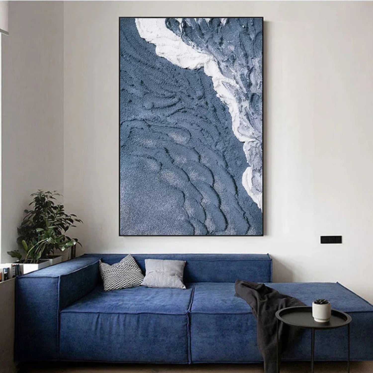 Minimalist Textured Canvas Art #MM316