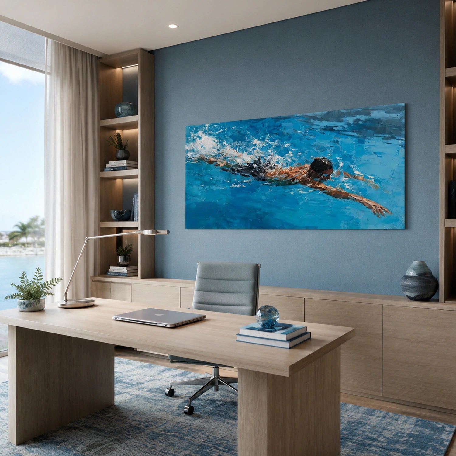 Swimming Sport Wall Art #SA111