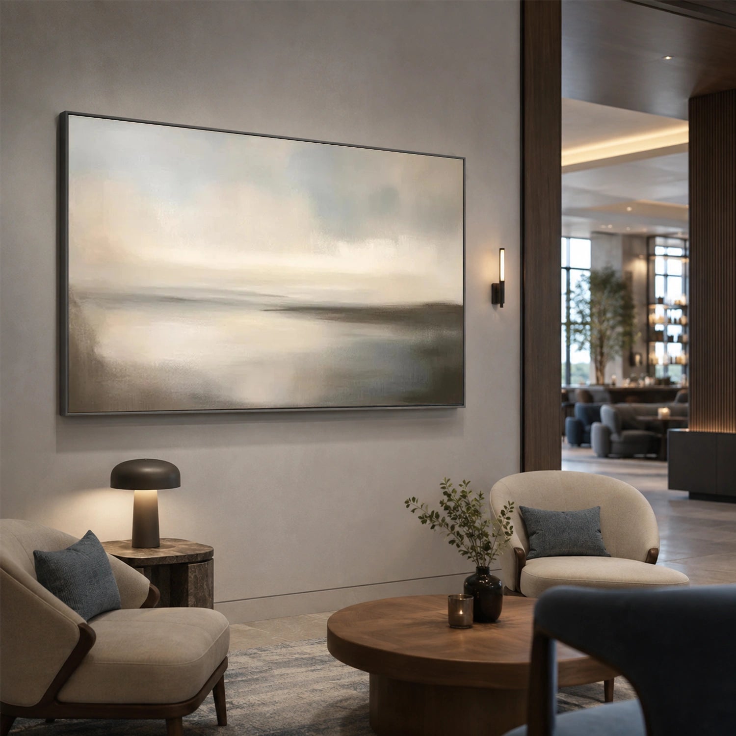 Sea & Sky Abstract Wall Art #MS355