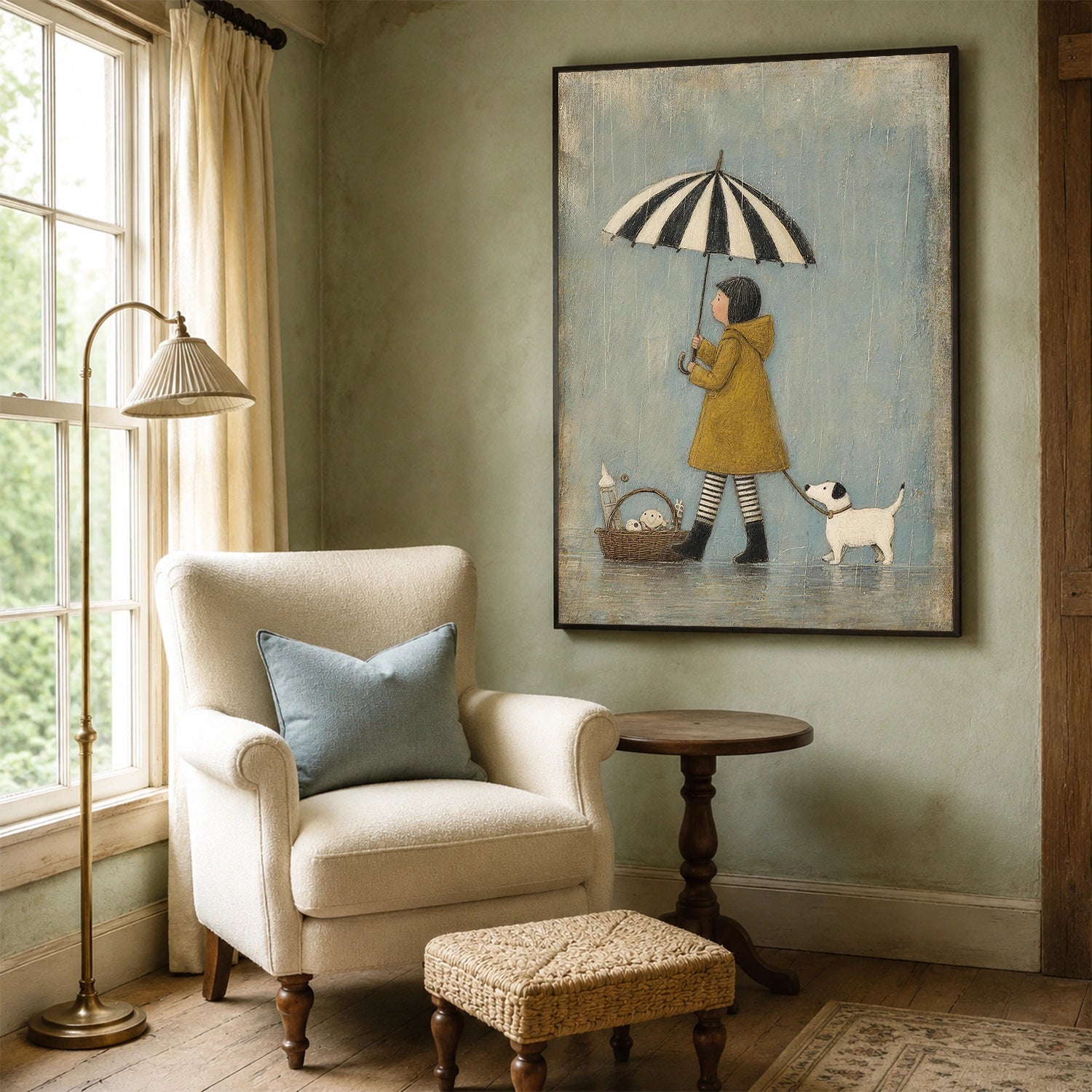 Abstract Portrait Wall Art #AP141