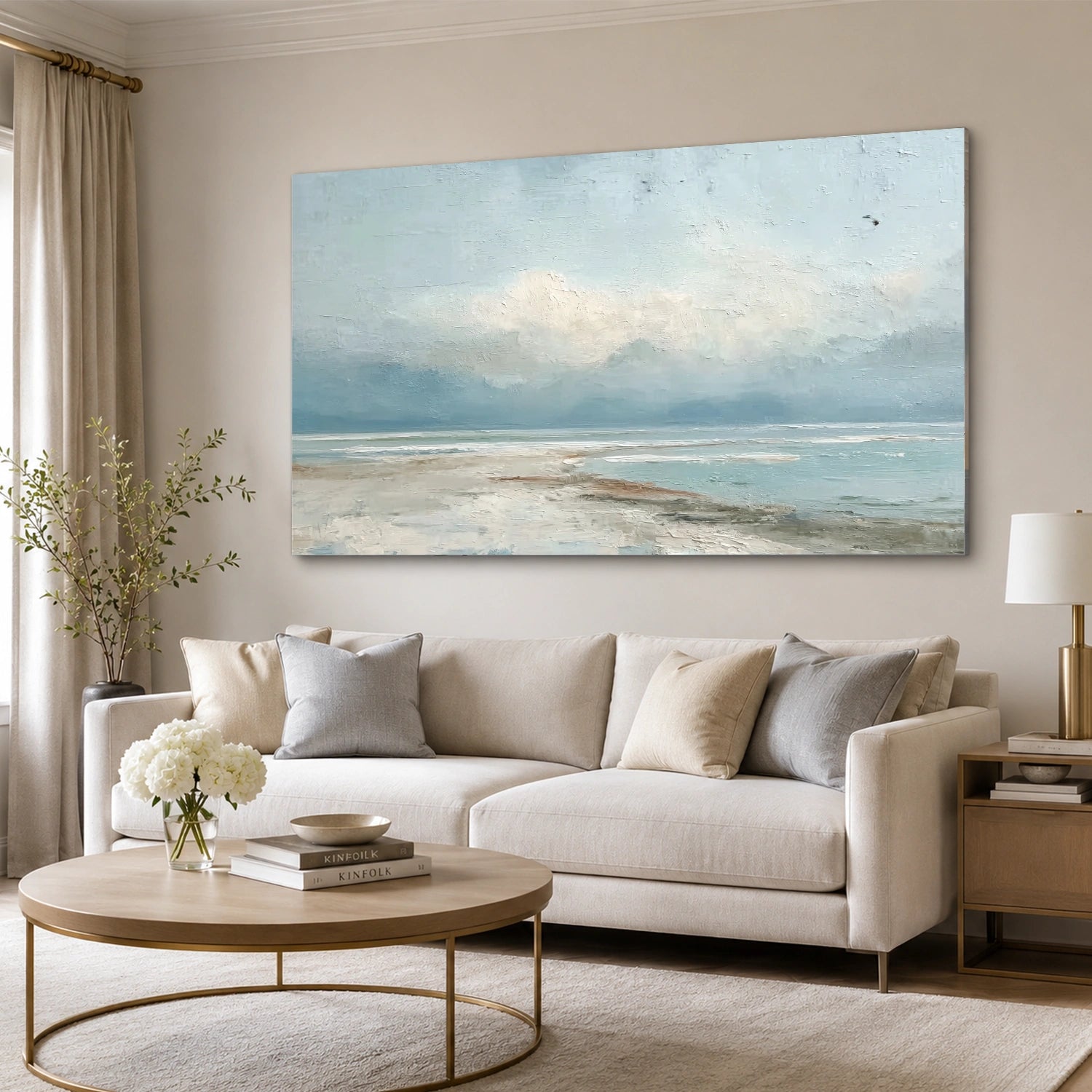 Sea & Sky Abstract Wall Art #MS346