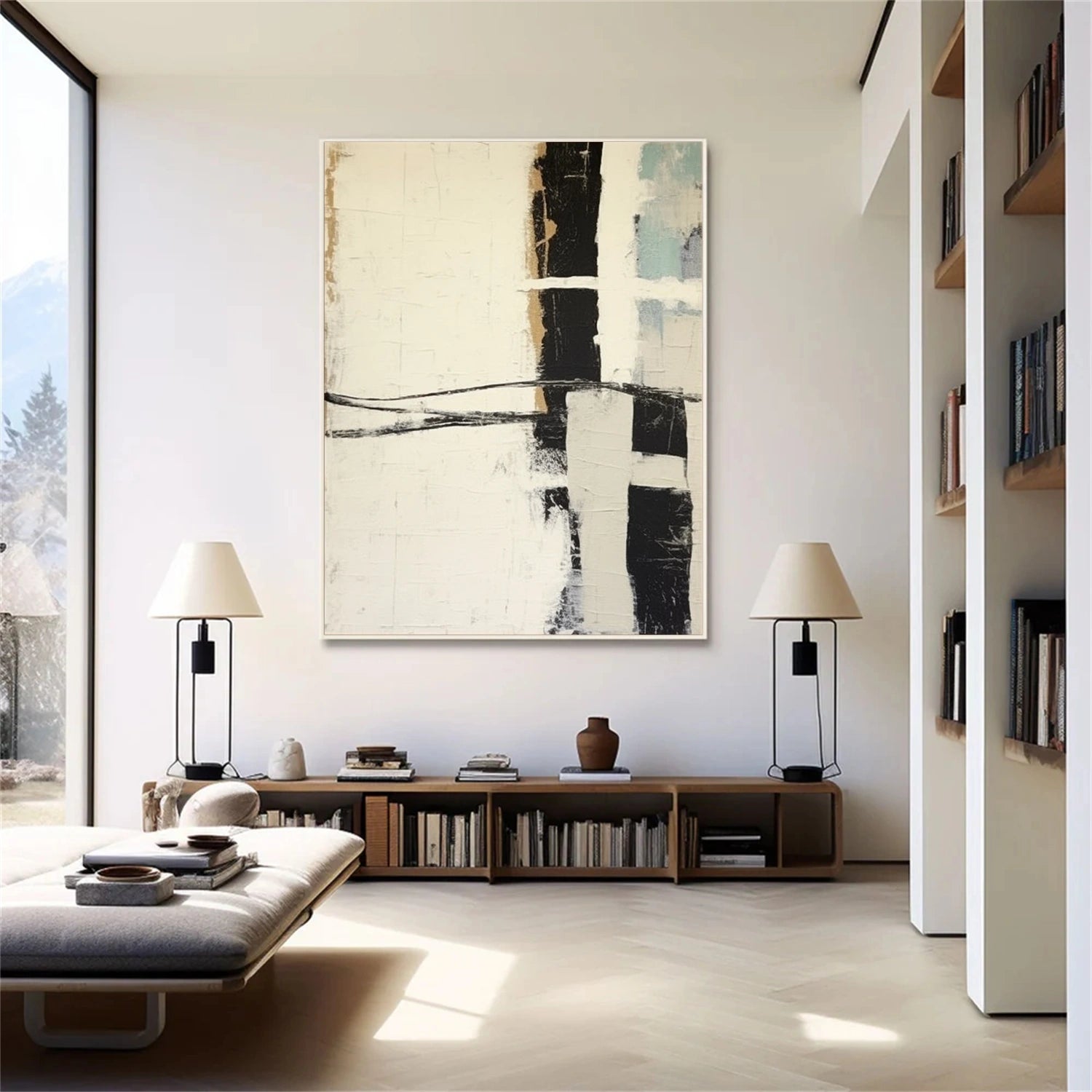 Abstract Canvas Art #WS666