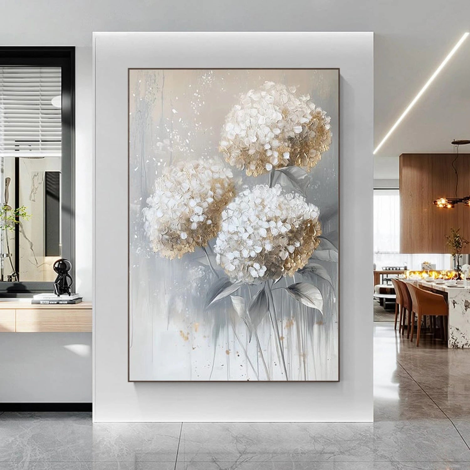 Flower & Tree Abstract Wall Art #ML247
