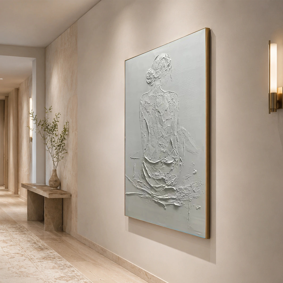 Abstract Portrait Wall Art #AP158