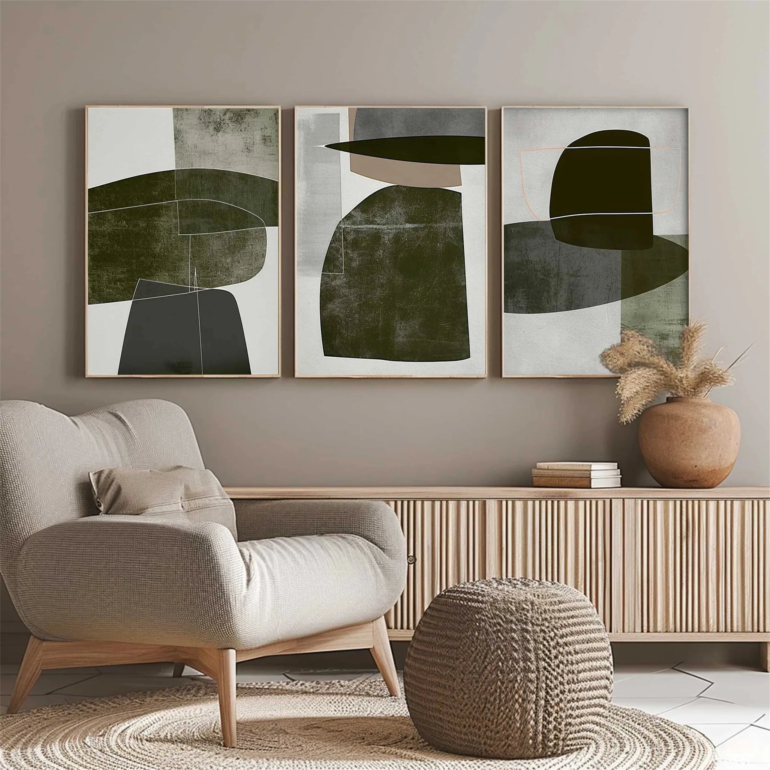 Abstract Tranquility Set of 3#WS197