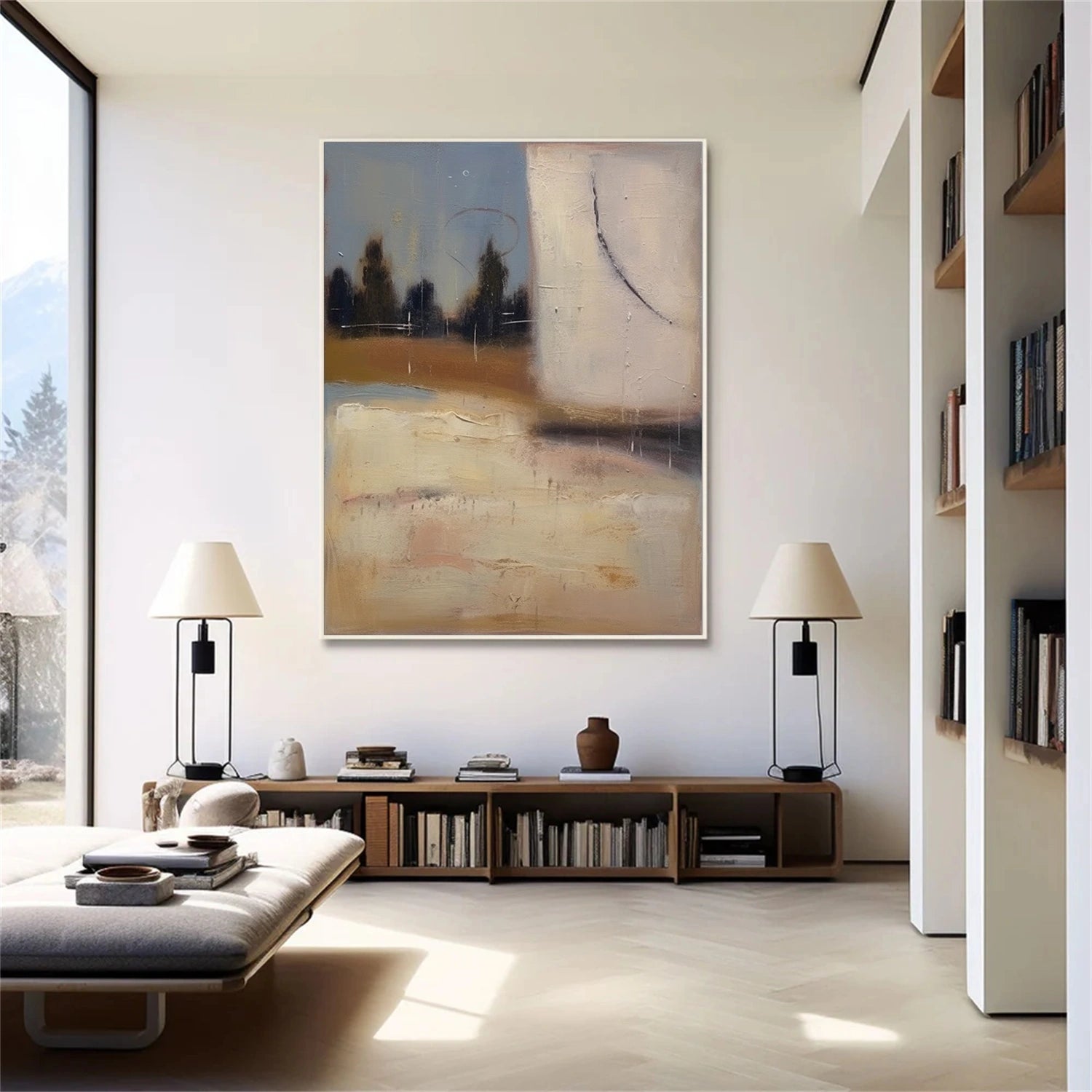 Abstract Canvas Art #WS670