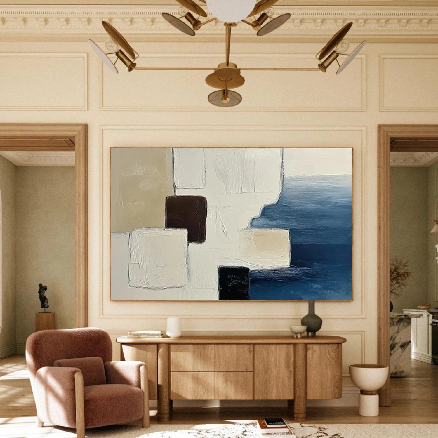 Abstract Canvas Art #WS997