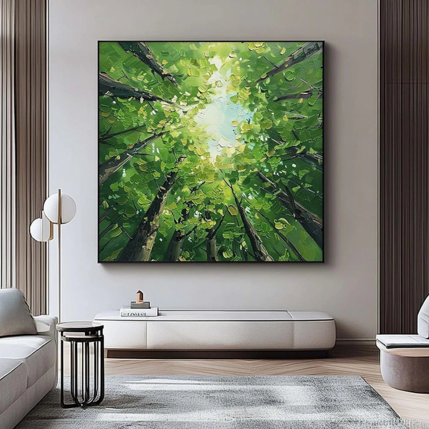 Flower & Tree Abstract Wall Art #ML224