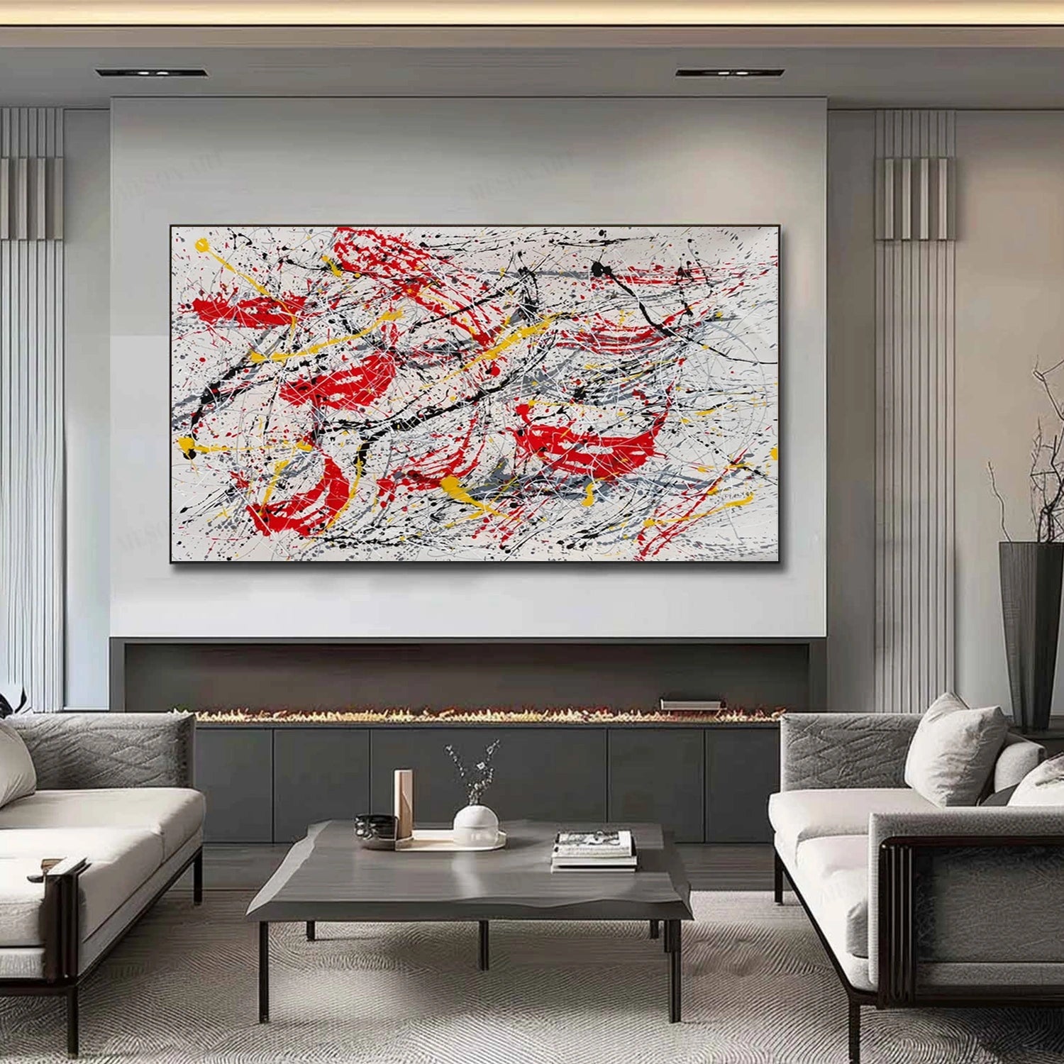 Pollock Art #JA008