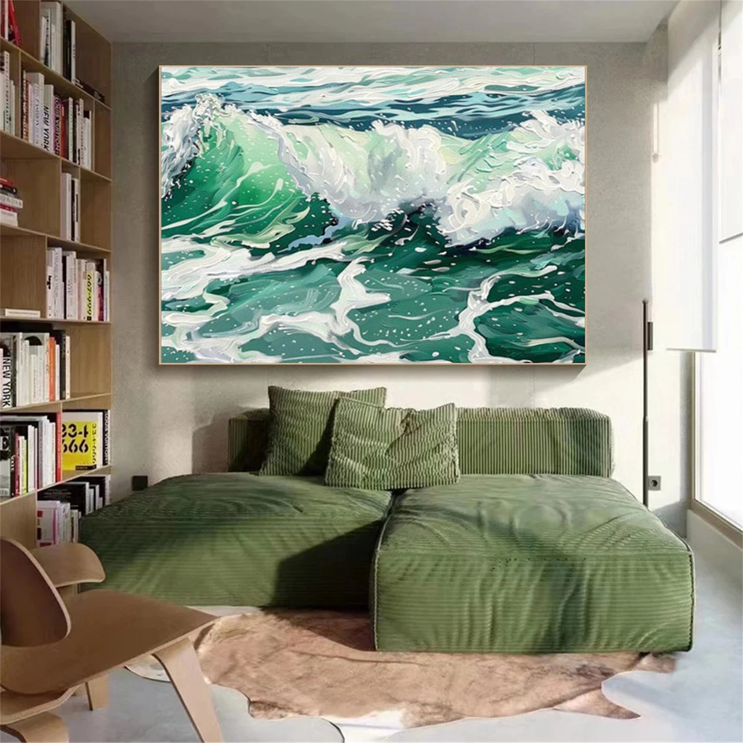 Sea & Sky Abstract Wall Art #MS210