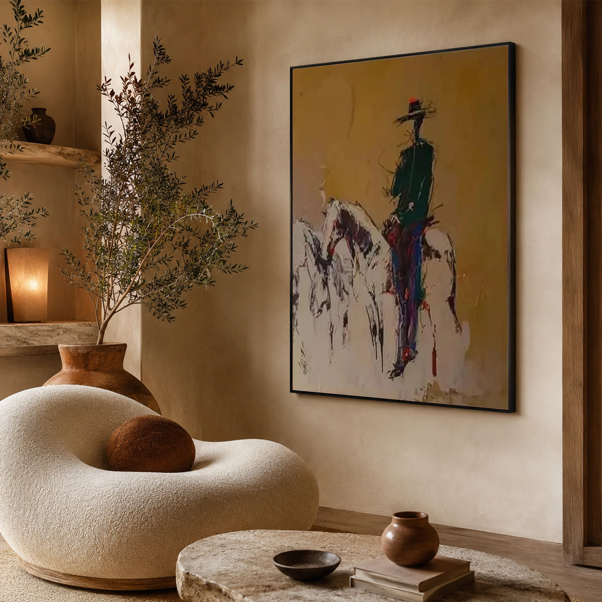 Western Cowboy Art #VA243