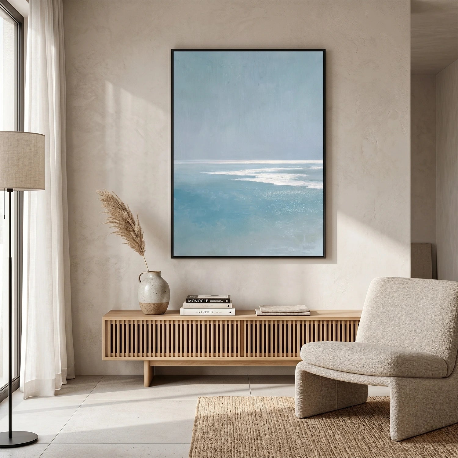 Sea & Sky Abstract Wall Art #MS301