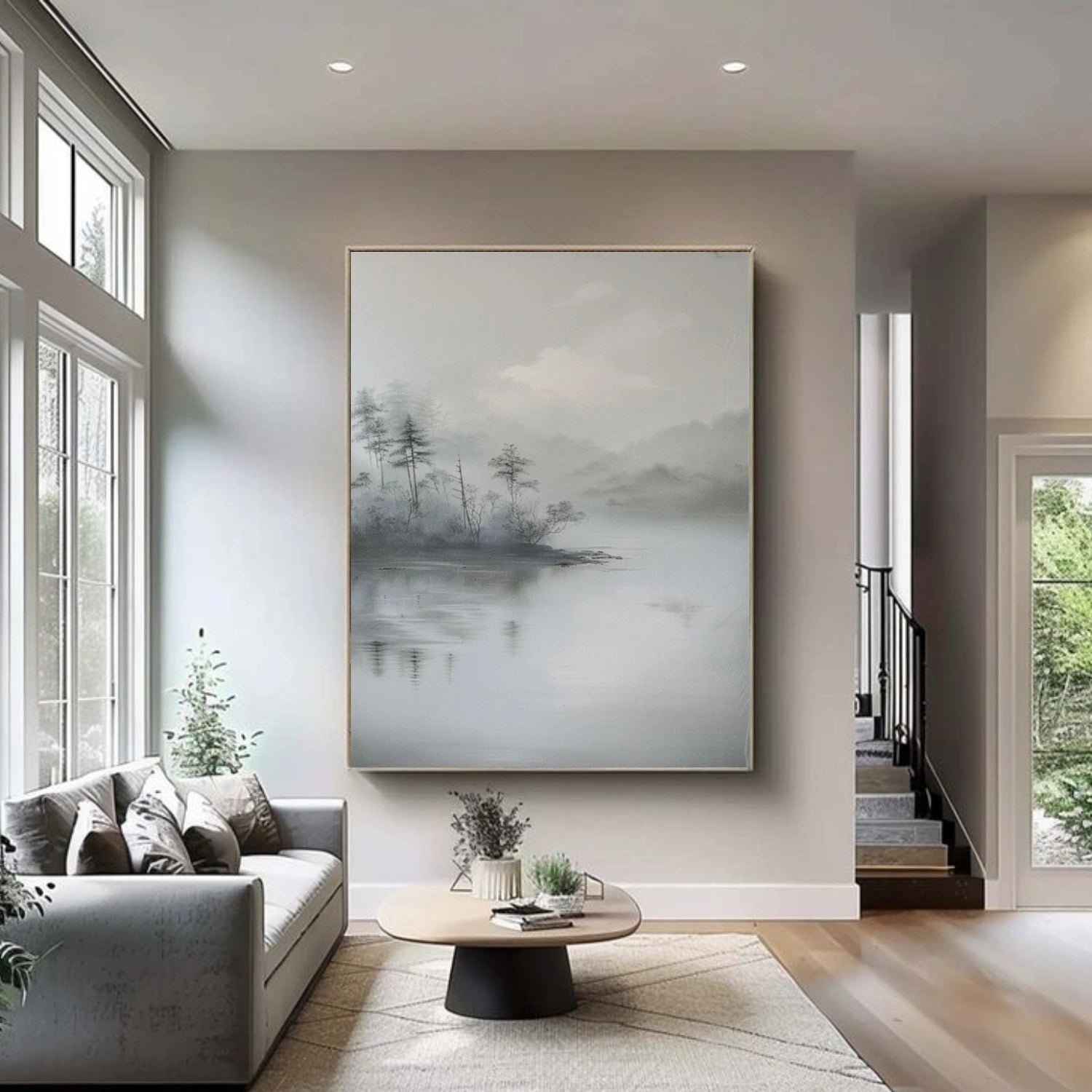 Flower & Tree Abstract Wall Art #ML178