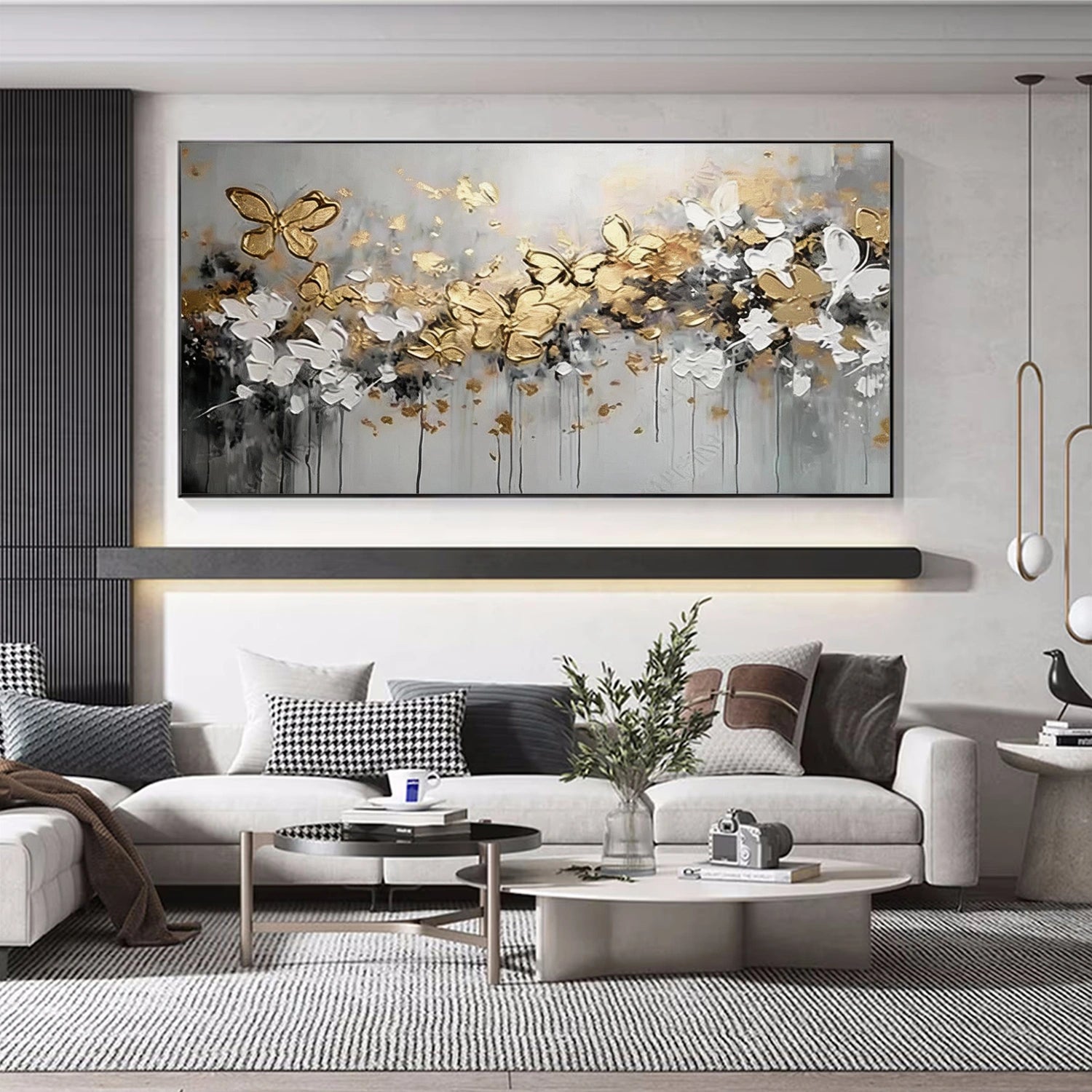 Flower & Tree Abstract Wall Art #ML255