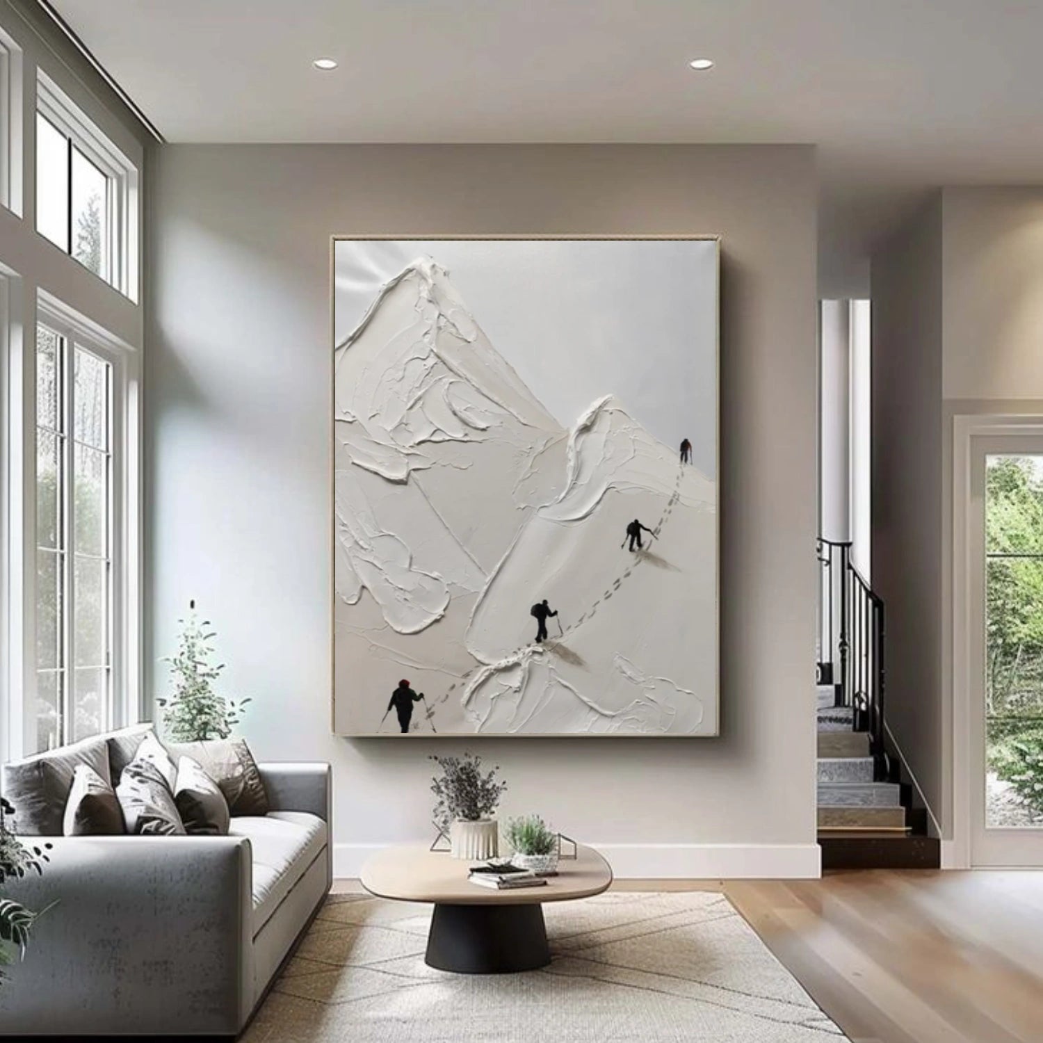 Climbing Sport Textured Wall Art #SA076