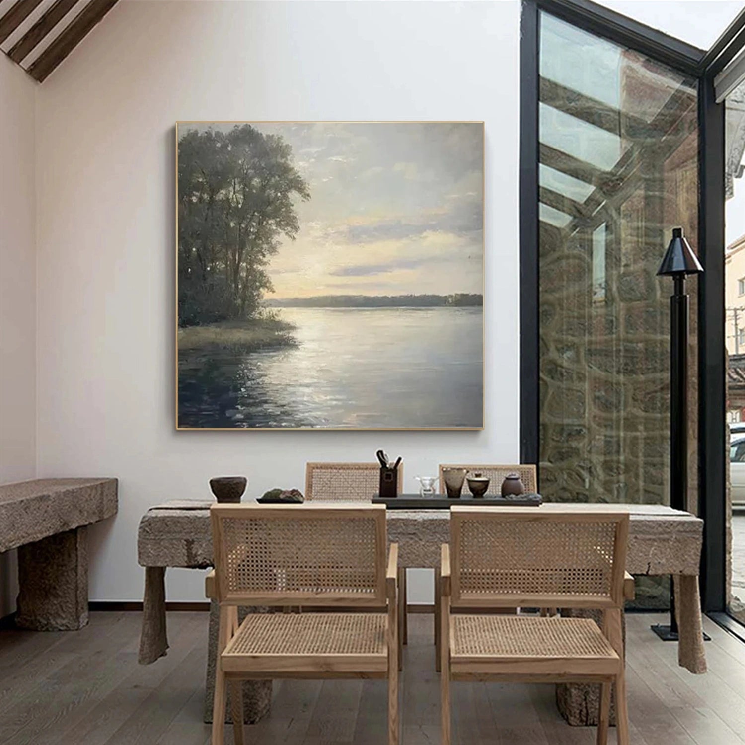 Sea & Sky Abstract Wall Art #MS169