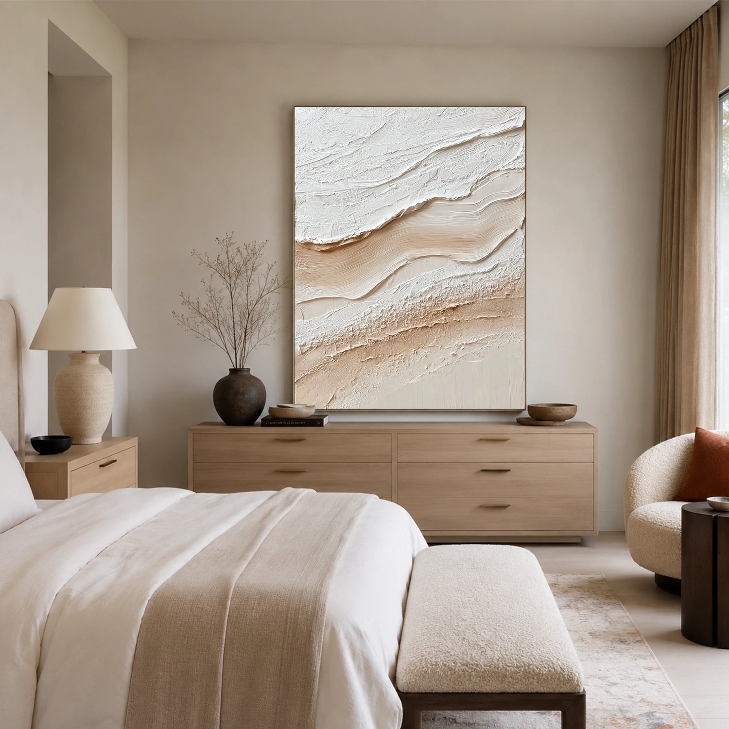 Minimalist Textured Canvas Art #MM400