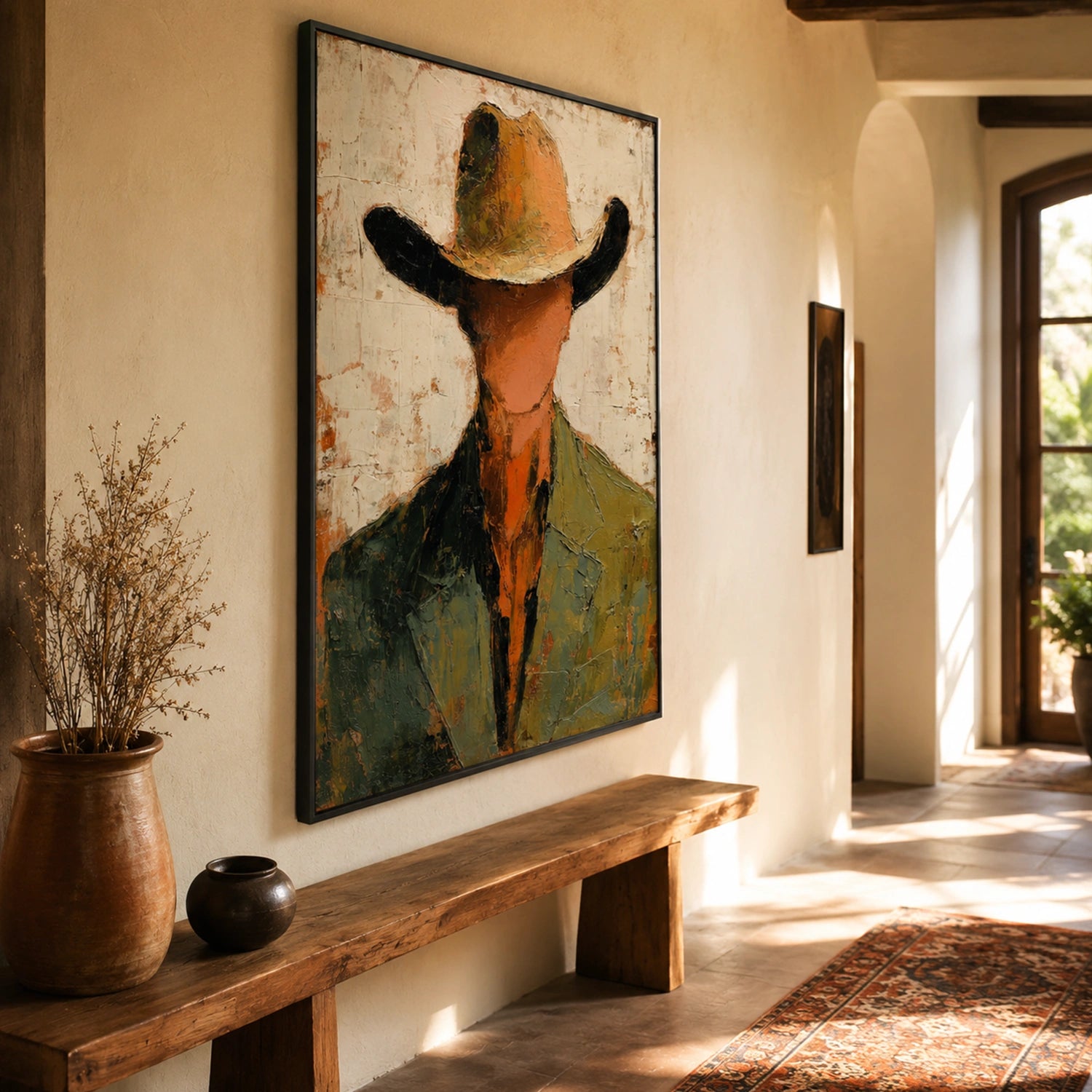 Western Cowboy Art #VA135