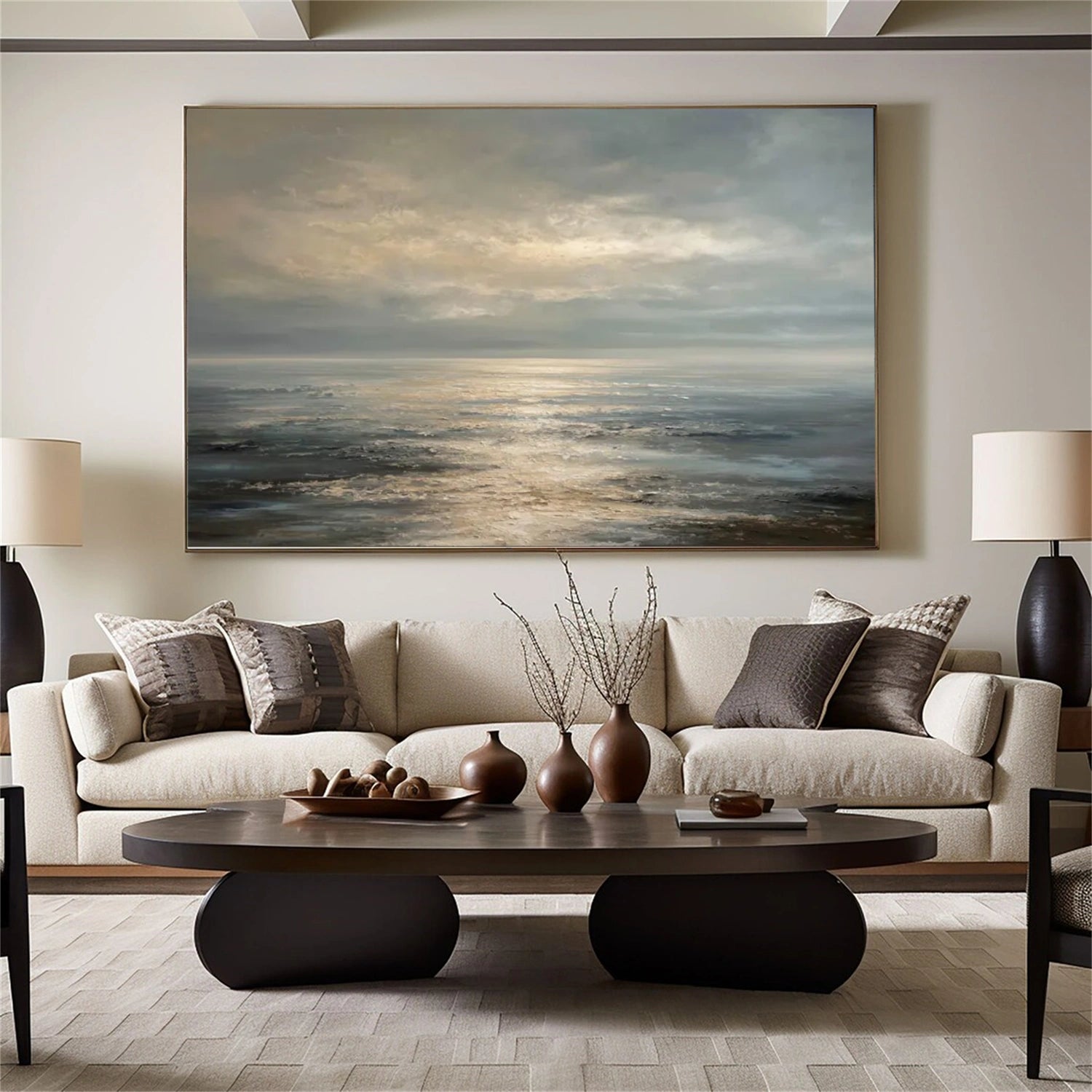 Sea & Sky Abstract Wall Art #MS190